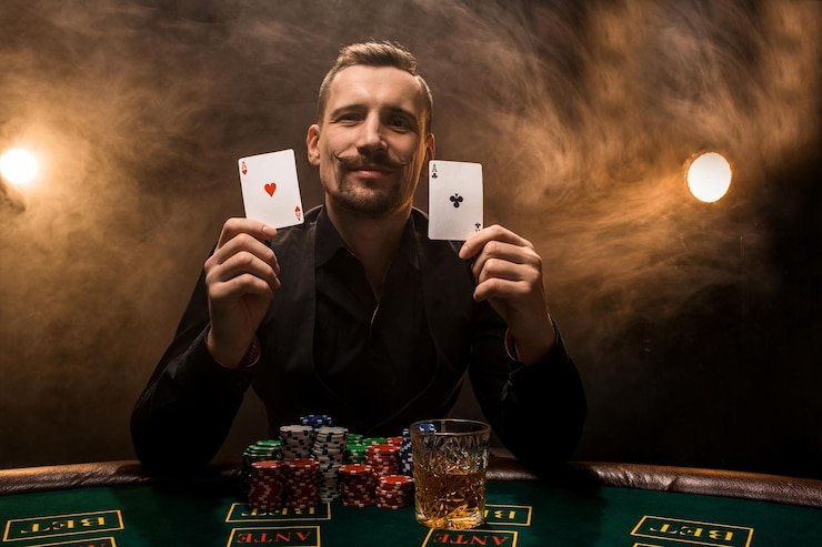 Antarmuka Speed Blackjack di aplikasi mobile dunia slot77 dengan dealer live
